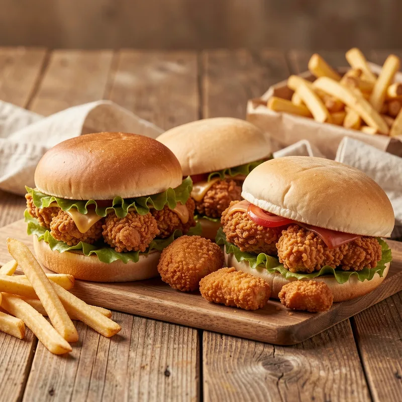 Burgers & wraps