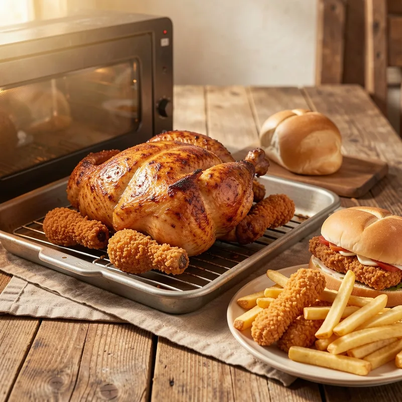 Réussir un poulet rôti juteux et doré au four